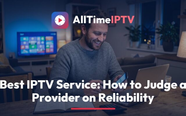 Scoring providers on a paper checklist to find the best IPTV service, testing uptime and peak-time stability with AllTimeIPTV